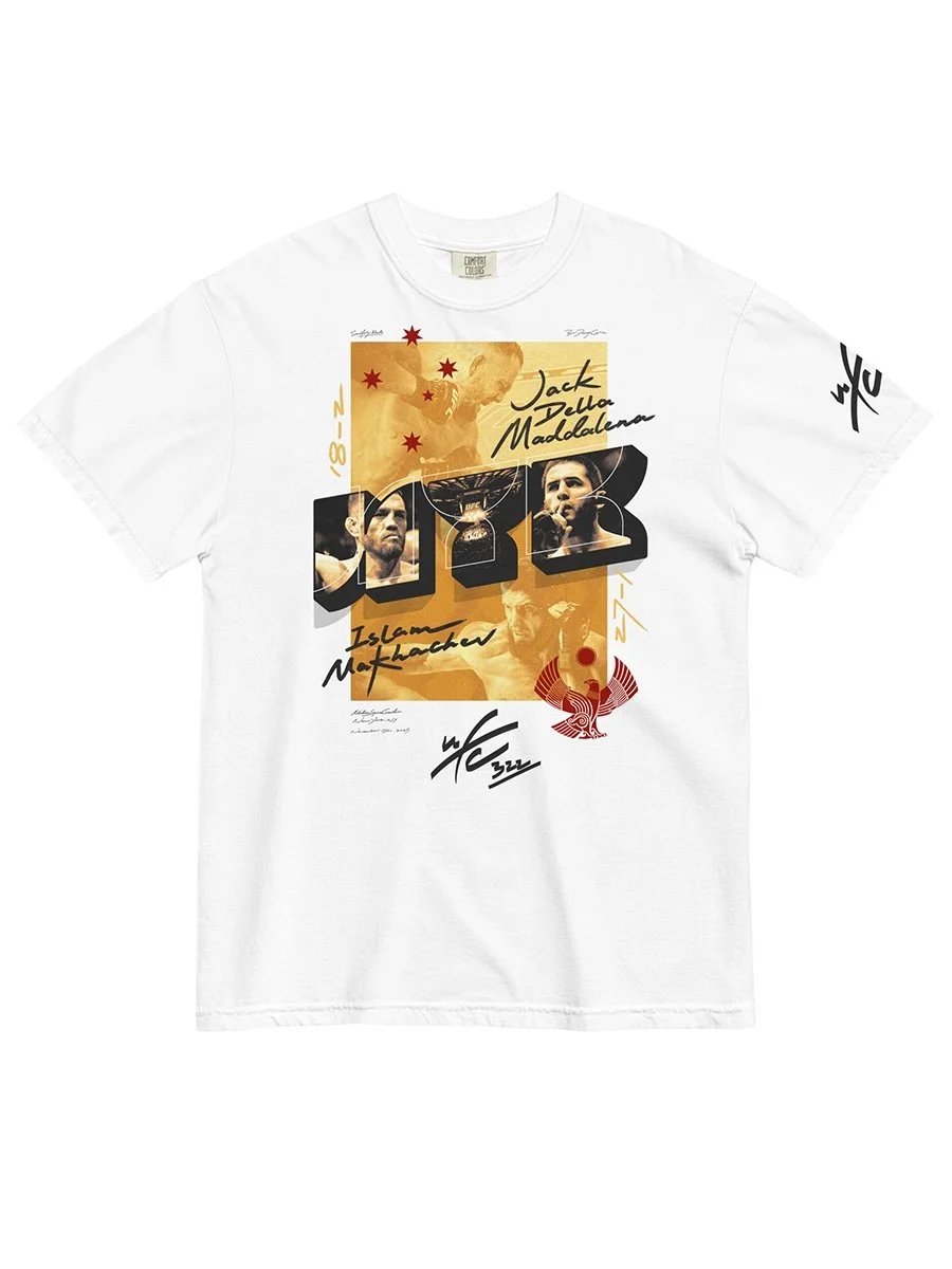 UFC 322 T-Shirt | Della Maddalena vs Makhachev | MMA Fight Night